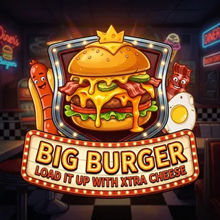 Big Burger Load it up with Xtra cheese (Pragmatic Play)